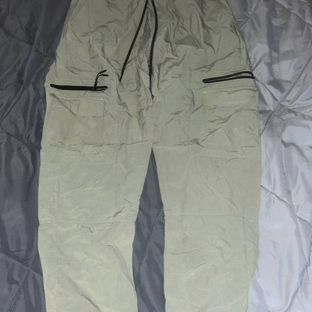 Men's Gray Cargo Pants
